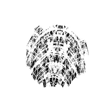 Grunge dokusu. Soyut siyah beyaz arka plan. Tek renkli vintage yüzey        