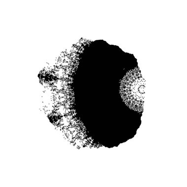 Grunge dokusu. Soyut siyah beyaz arka plan. Tek renkli vintage yüzey        