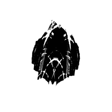 Grunge dokusu. Soyut siyah beyaz arka plan. Tek renkli vintage yüzey        