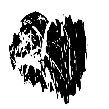 Grunge dokusu. Soyut siyah beyaz arka plan. Tek renkli vintage yüzey        