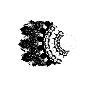 Grunge dokusu. Soyut siyah beyaz arka plan. Tek renkli vintage yüzey        