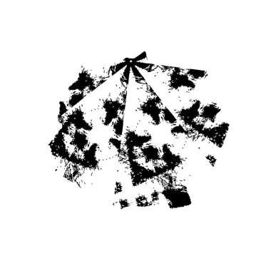 Grunge dokusu. Soyut siyah beyaz arka plan. Tek renkli vintage yüzey        