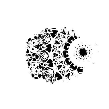 Grunge dokusu. Soyut siyah beyaz arka plan. Tek renkli vintage yüzey        