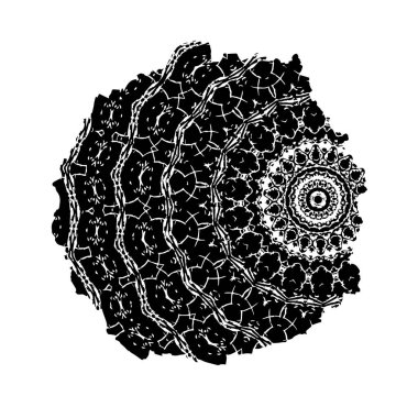 Grunge dokusu. Soyut siyah beyaz arka plan. Tek renkli vintage yüzey        