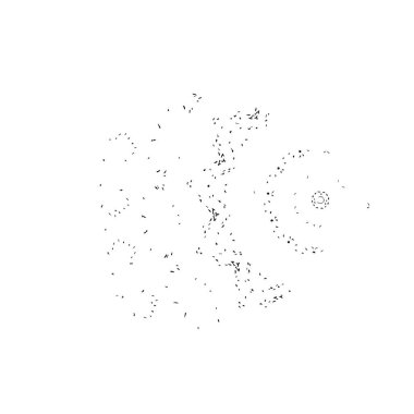 Siyah ve beyaz dokular. monokrom grunge soyut elementler . 