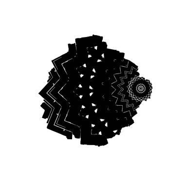 Siyah ve beyaz dokular. monokrom grunge soyut elementler . 