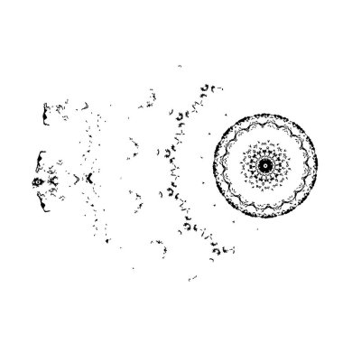 Siyah ve beyaz dokular. monokrom grunge soyut elementler . 
