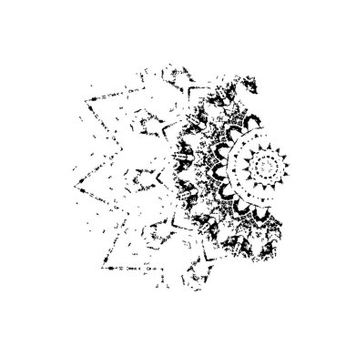 soyut siyah ve beyaz desenli arkaplan 