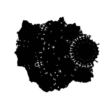 soyut siyah ve beyaz desenli arkaplan 