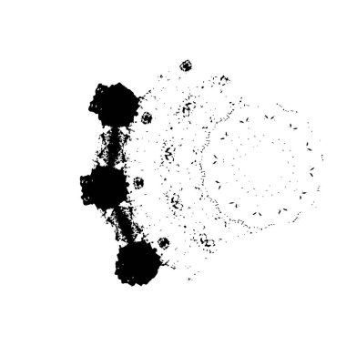 soyut siyah ve beyaz desenli arkaplan 