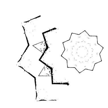 soyut siyah ve beyaz desenli arkaplan 