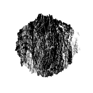 Beyaz arka planda soyut grunge siyah nokta. vektör illüstrasyonu