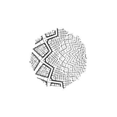  Soyut doku, siyah beyaz arkaplan. vektör illüstrasyonu   