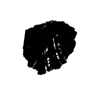 brush stroke, black and white creative element