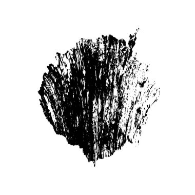 brush stroke, black and white creative element