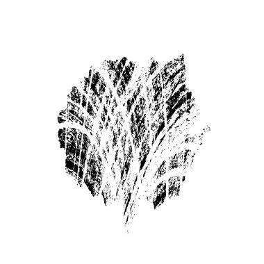 brush stroke, black and white creative element