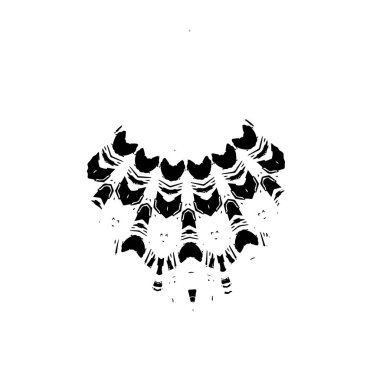 creative element, black brush stroke on white background 