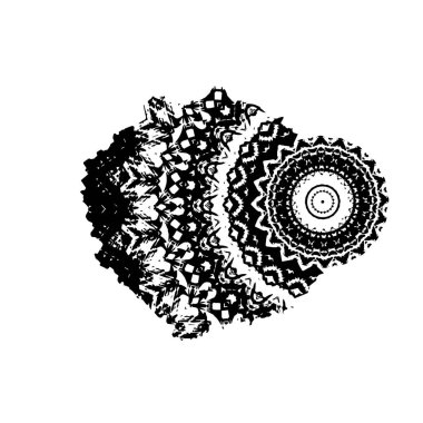 creative element, black brush stroke on white background 