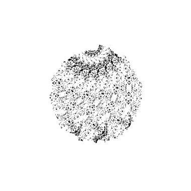 creative element, black brush stroke on white background 