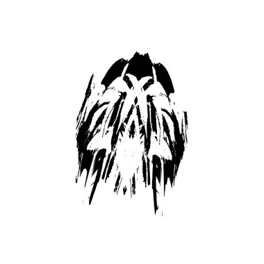 grunge siyah ve beyaz desenli arka plan 