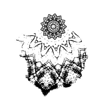 creative element, black brush stroke on white background 