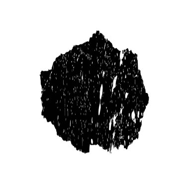 creative element, black brush stroke on white background 