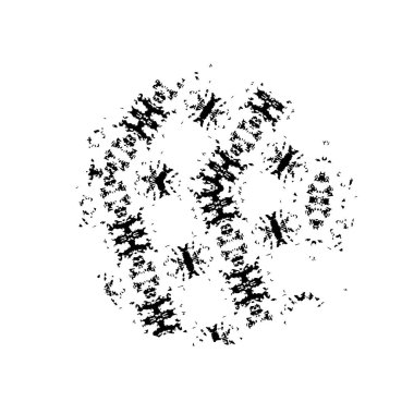 creative element, black brush stroke on white background 