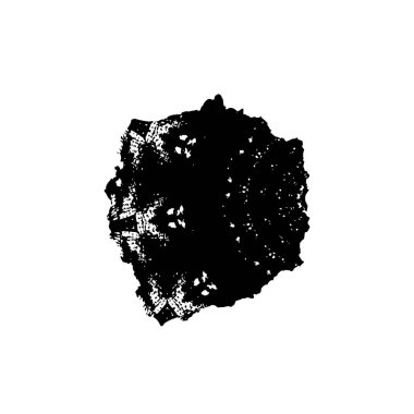 creative element, black brush stroke on white background 