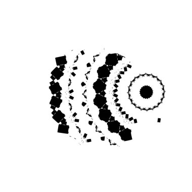 creative element, black brush stroke on white background 