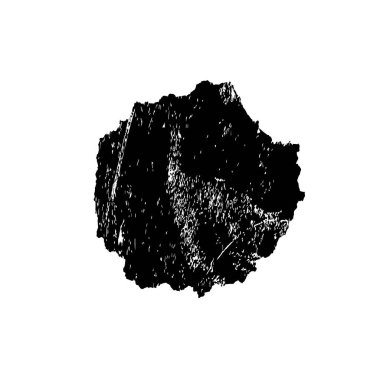 creative element, black brush stroke on white background 