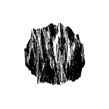creative element, black brush stroke on white background 