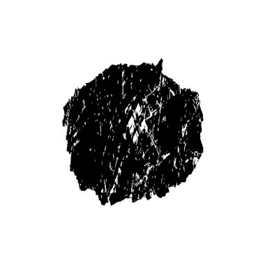 Siyah beyaz desenli, çizik ve lekeli sıkıntılı bir arkaplan. soyut vektör illüstrasyonu.