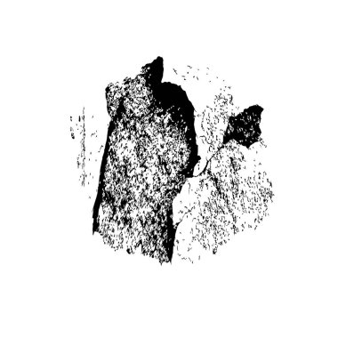 creative element, black brush stroke on white background 