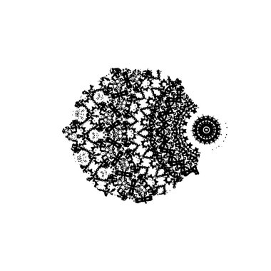 creative element, black brush stroke on white background 