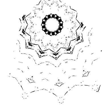 creative black brush stroke on white background 