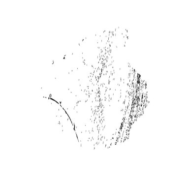 creative black brush stroke on white background 