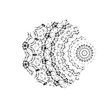 creative black brush stroke on white background 