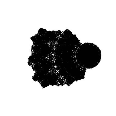 creative black brush stroke on white background 