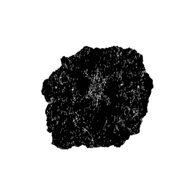 Beyaz arka planda siyah fırça darbesi 