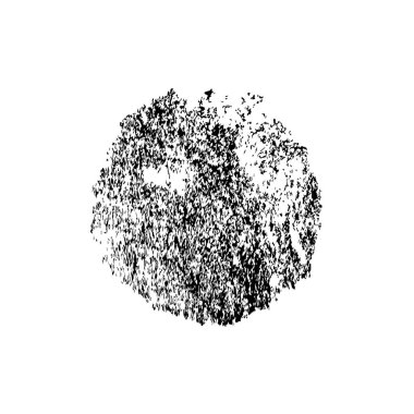 Beyaz arka planda siyah fırça darbesi 