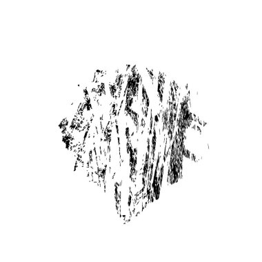 grunge sıkıntılı fırça darbesi vektör çizimi.