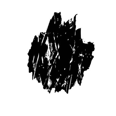 Siyah beyaz desenli, çizik ve lekeli sıkıntılı bir arkaplan. soyut vektör illüstrasyonu.