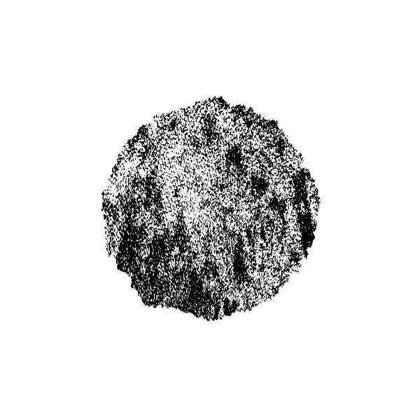 Beyaz arkaplanda soyut mürekkep lekesi, vektör illüstrasyonu