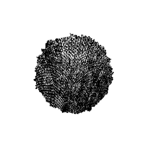 Vektör çizimi. Beyaz arkaplanda soyut öge.   