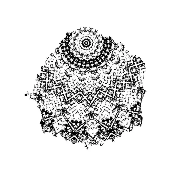 Beyaz arkaplanda soyut bir element. vektör illüstrasyonu          