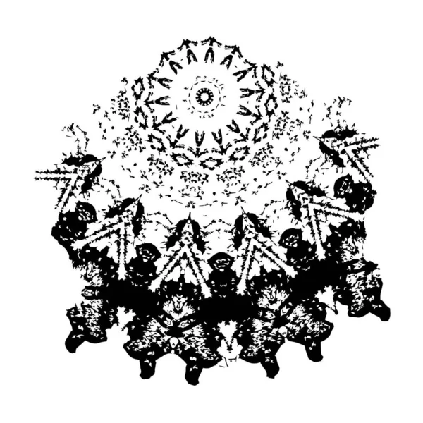 Fırça darbeleriyle tek renkli arkaplanın vektör illüstrasyonu.