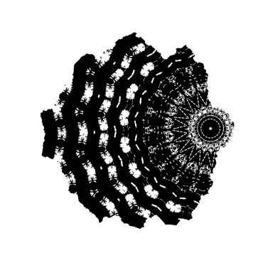 soyut fırça darbeleri, vektör illüstrasyonu 