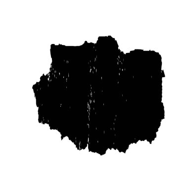 soyut fırça darbeleri, vektör illüstrasyonu 