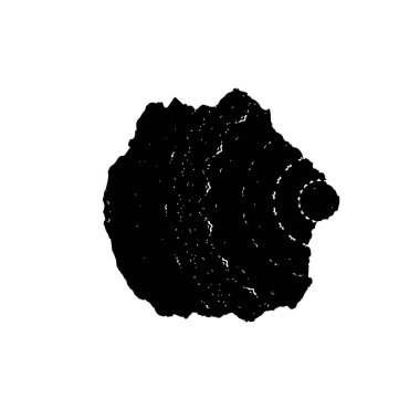 Beyaz arkaplanda grunge ögesi, soyut vektör çizimi