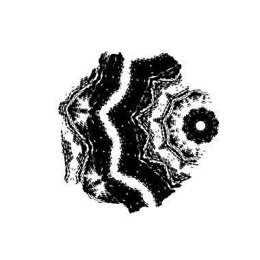 Soyut monokrom çizimi. Grunge siyah ve beyaz doku arkaplanı. 